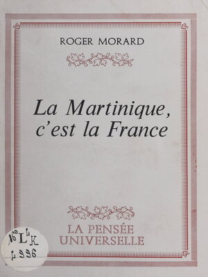 cover image of La Martinique, c'est la France